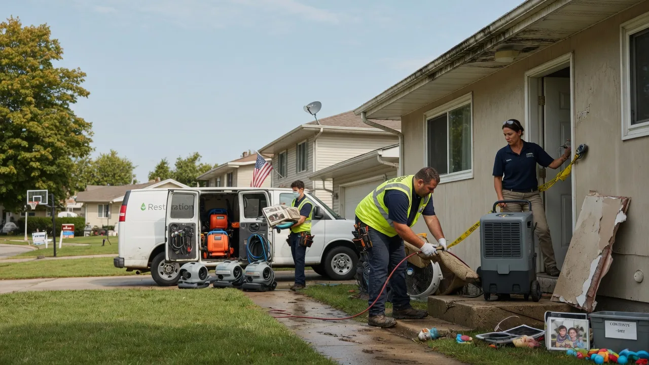 Water Damage Restoration in Corsica, PA near me